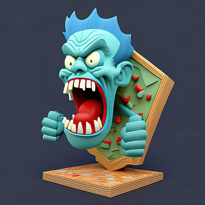 3D model st Pajama Sam 3 You Are What You Eat from Your Head to Your Fee (STL)